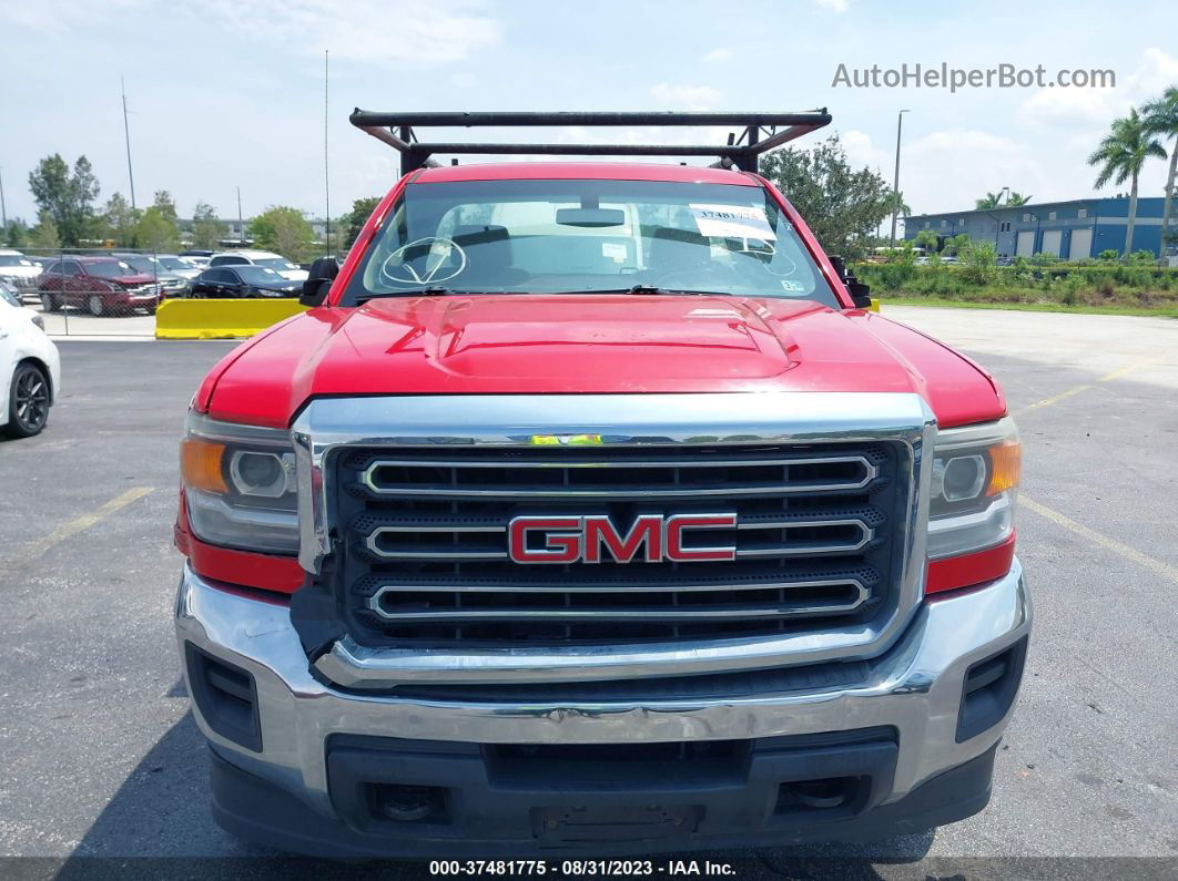 2016 Gmc Sierra 2500hd   Red vin: 1GT01REG2GZ165643