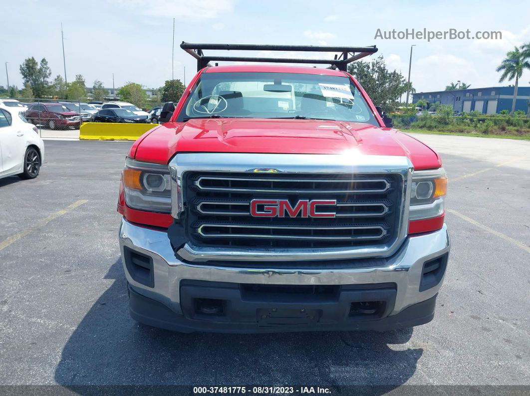 2016 Gmc Sierra 2500hd   Red vin: 1GT01REG2GZ165643