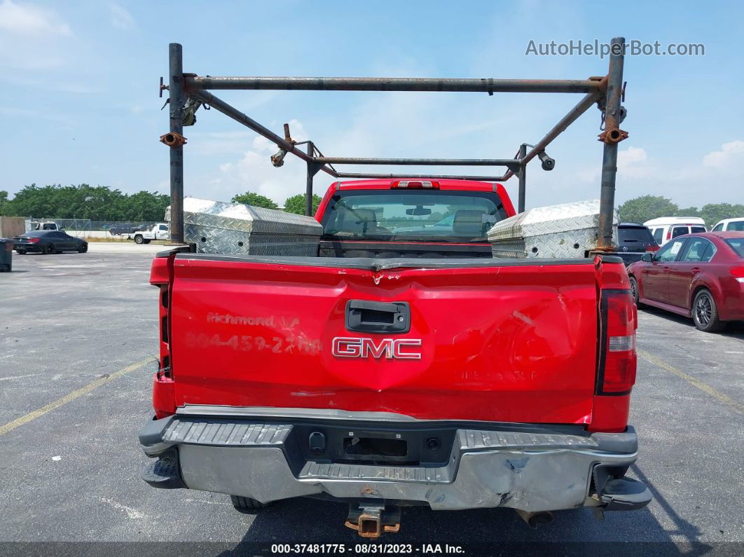 2016 Gmc Sierra 2500hd   Red vin: 1GT01REG2GZ165643