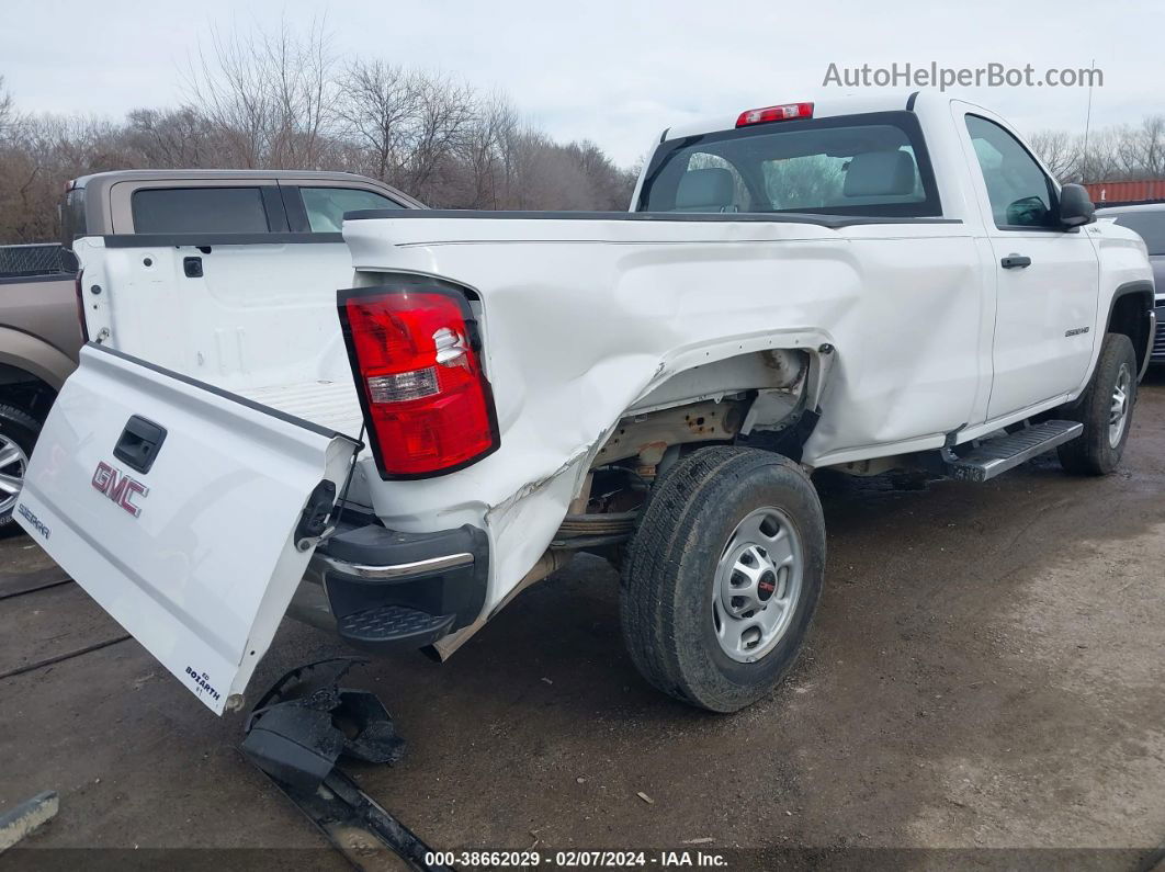 2016 Gmc Sierra 2500hd   White vin: 1GT02REG1GZ182771