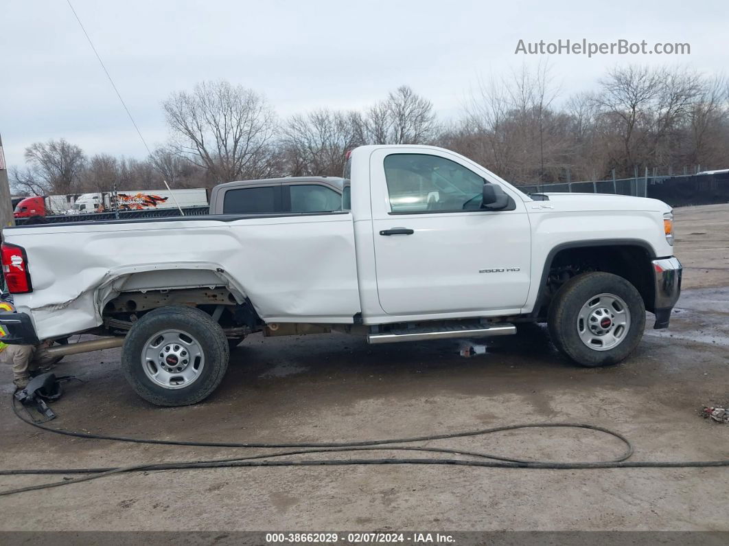 2016 Gmc Sierra 2500hd   White vin: 1GT02REG1GZ182771