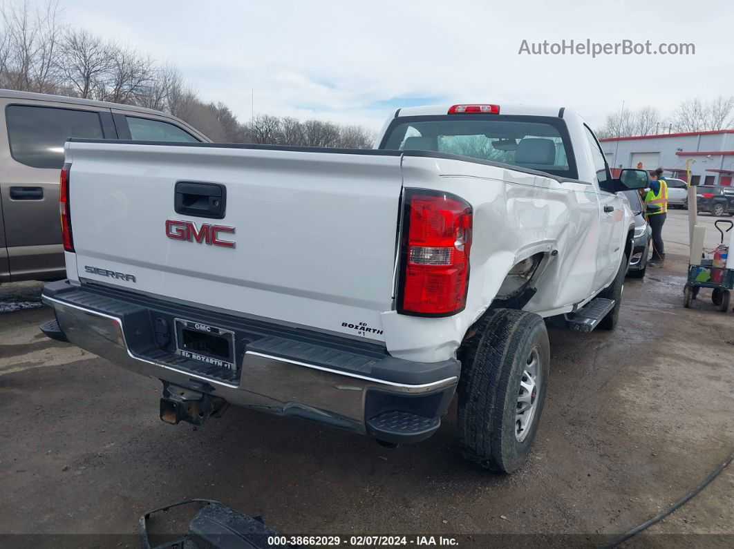 2016 Gmc Sierra 2500hd   White vin: 1GT02REG1GZ182771