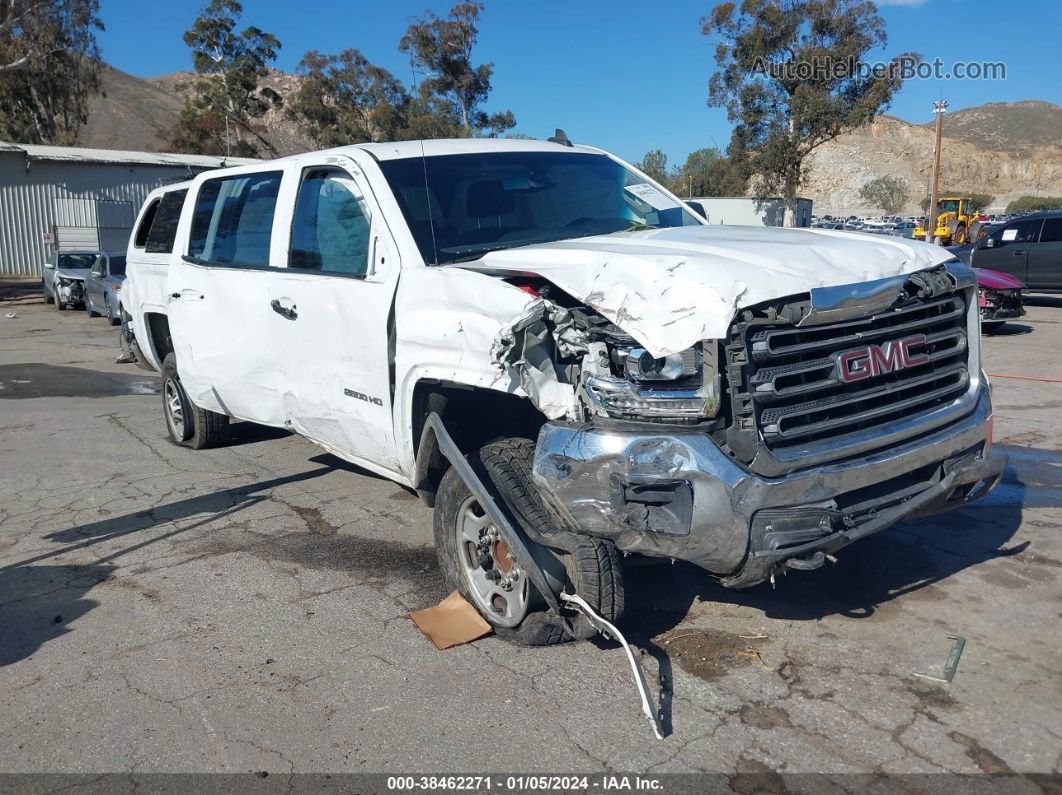 2016 Gmc Sierra 2500hd   White vin: 1GT11REG9GF117224