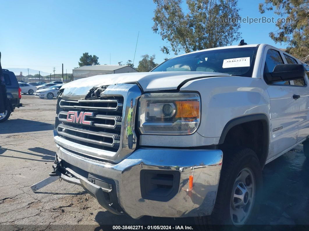 2016 Gmc Sierra 2500hd   White vin: 1GT11REG9GF117224