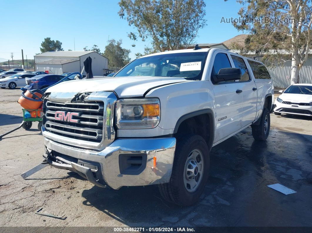 2016 Gmc Sierra 2500hd   White vin: 1GT11REG9GF117224