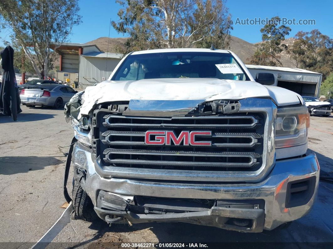 2016 Gmc Sierra 2500hd   White vin: 1GT11REG9GF117224