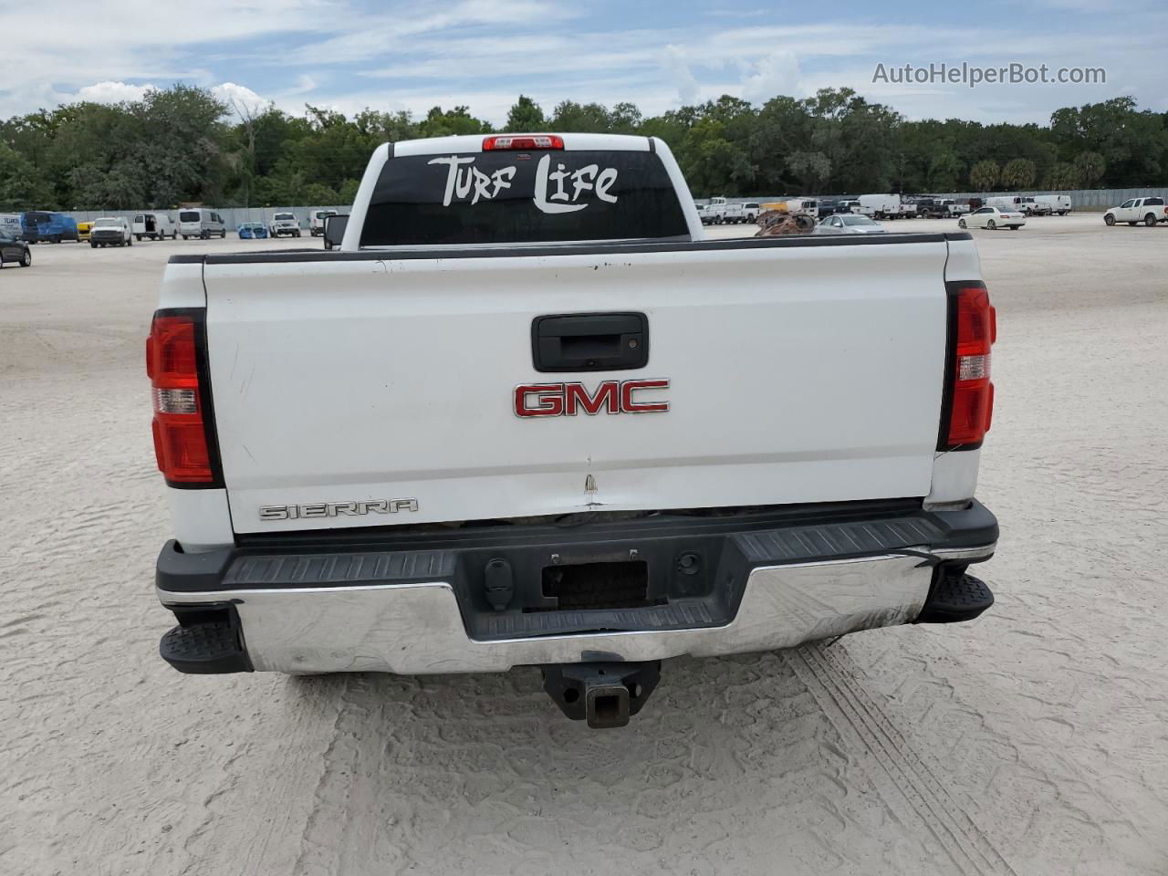 2016 Gmc Sierra K2500 Heavy Duty White vin: 1GT12RE80GF212566