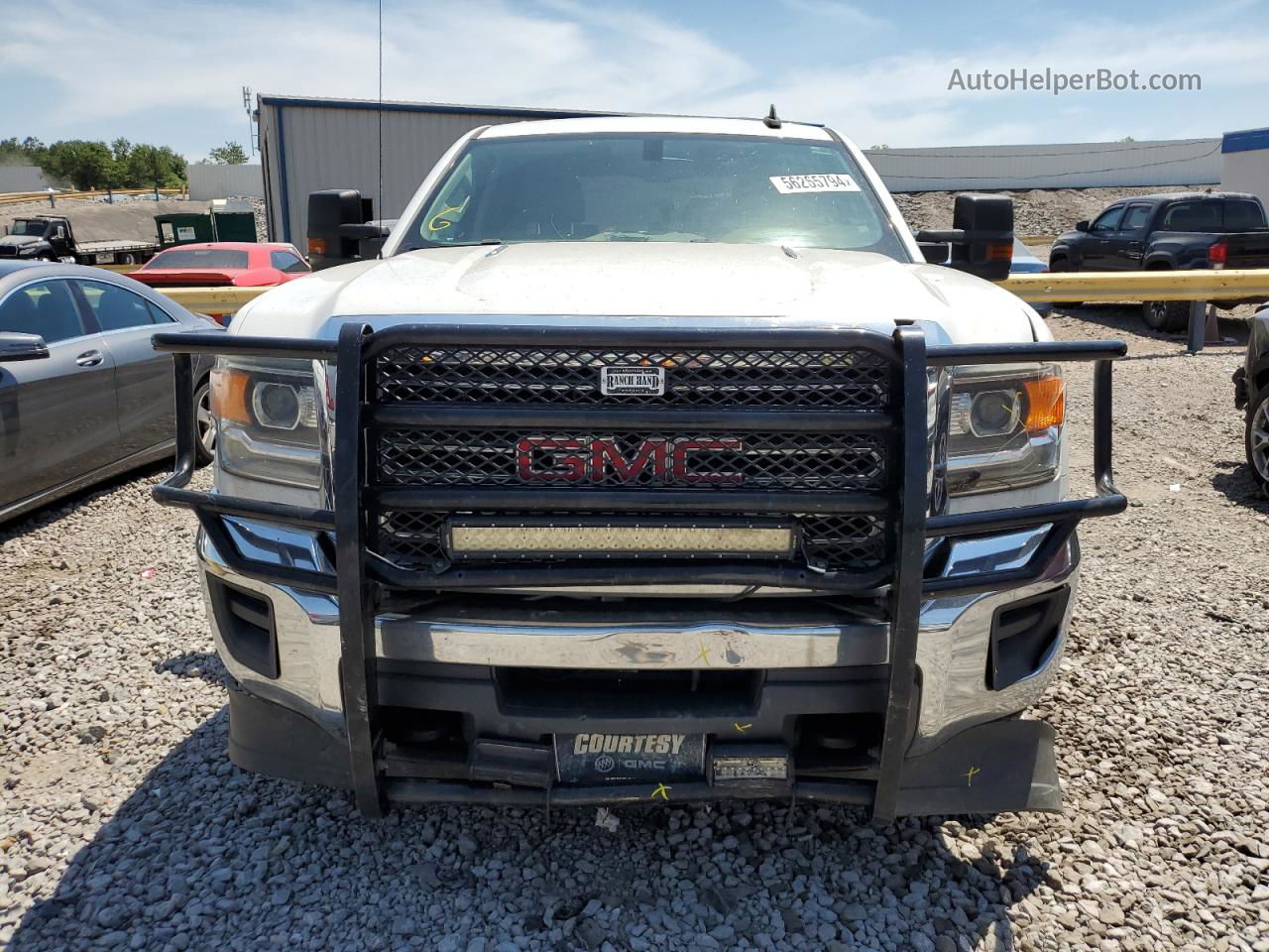 2016 Gmc Sierra K2500 Heavy Duty White vin: 1GT12RE89GF237384