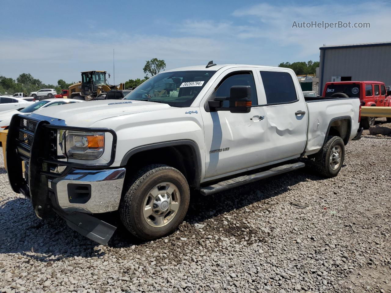 2016 Gmc Sierra K2500 Heavy Duty White vin: 1GT12RE89GF237384