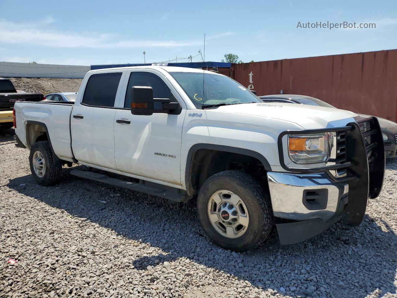 2016 Gmc Sierra K2500 Heavy Duty White vin: 1GT12RE89GF237384