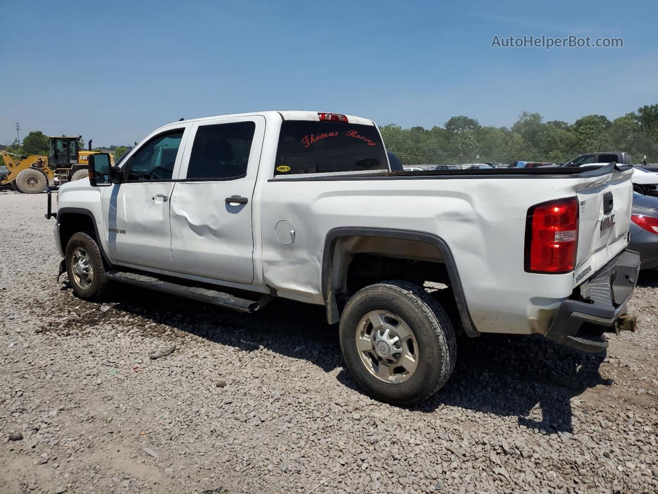 2016 Gmc Sierra K2500 Heavy Duty White vin: 1GT12RE89GF237384