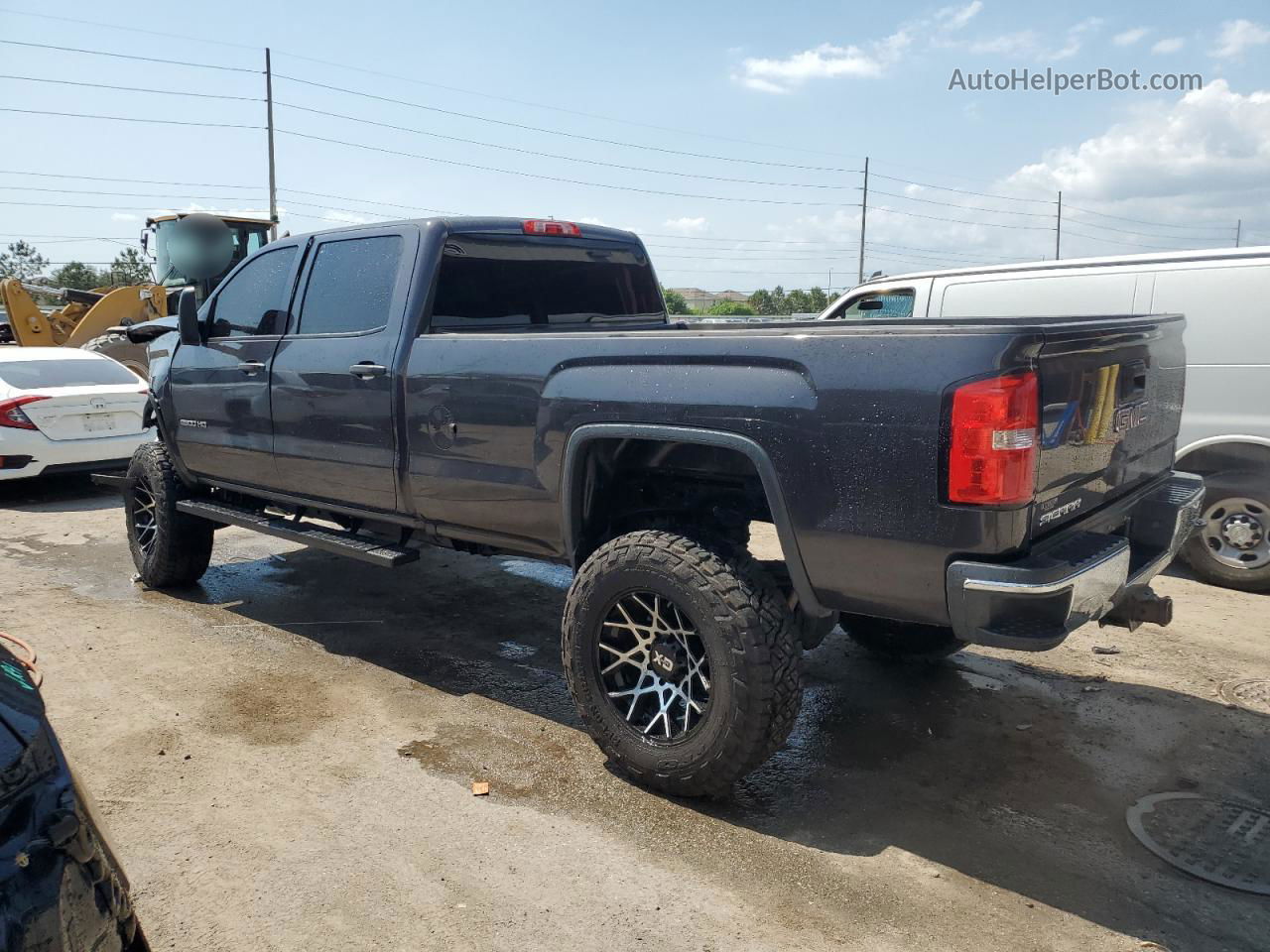 2016 Gmc Sierra K2500 Heavy Duty Gray vin: 1GT12REG7GF201202