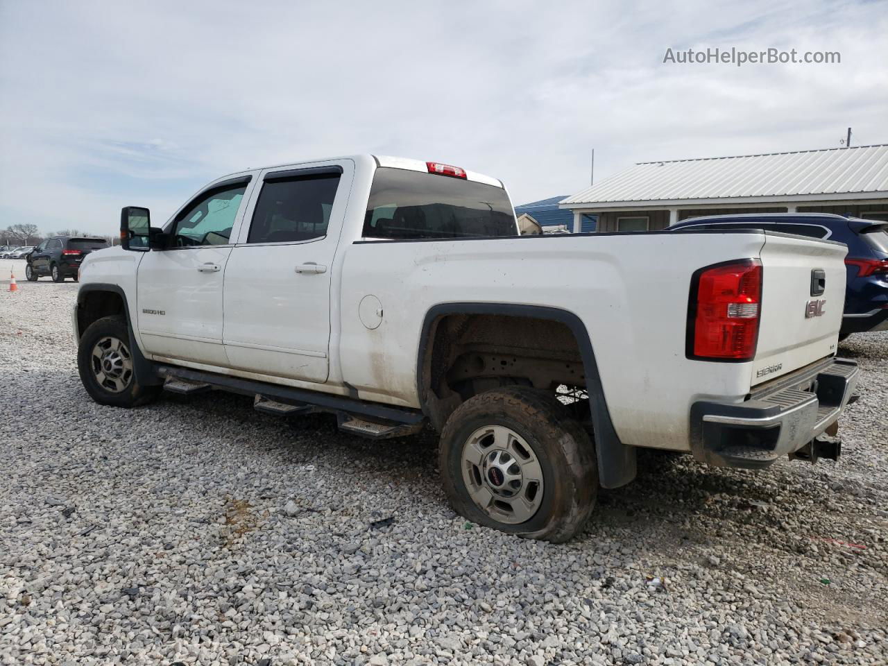 2016 Gmc Sierra K2500 Sle White vin: 1GT12SE88GF280928