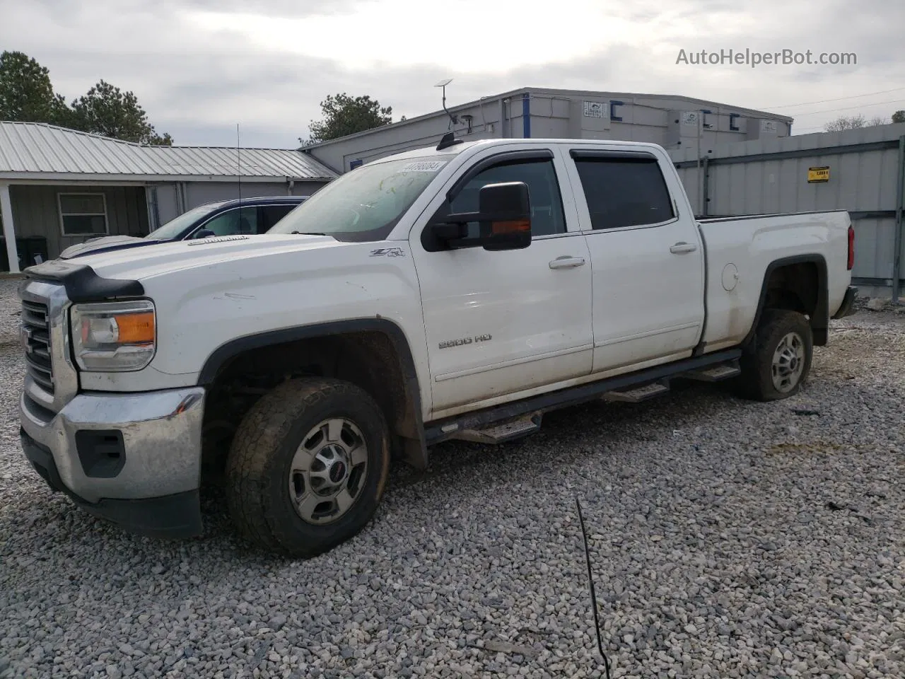 2016 Gmc Sierra K2500 Sle White vin: 1GT12SE88GF280928