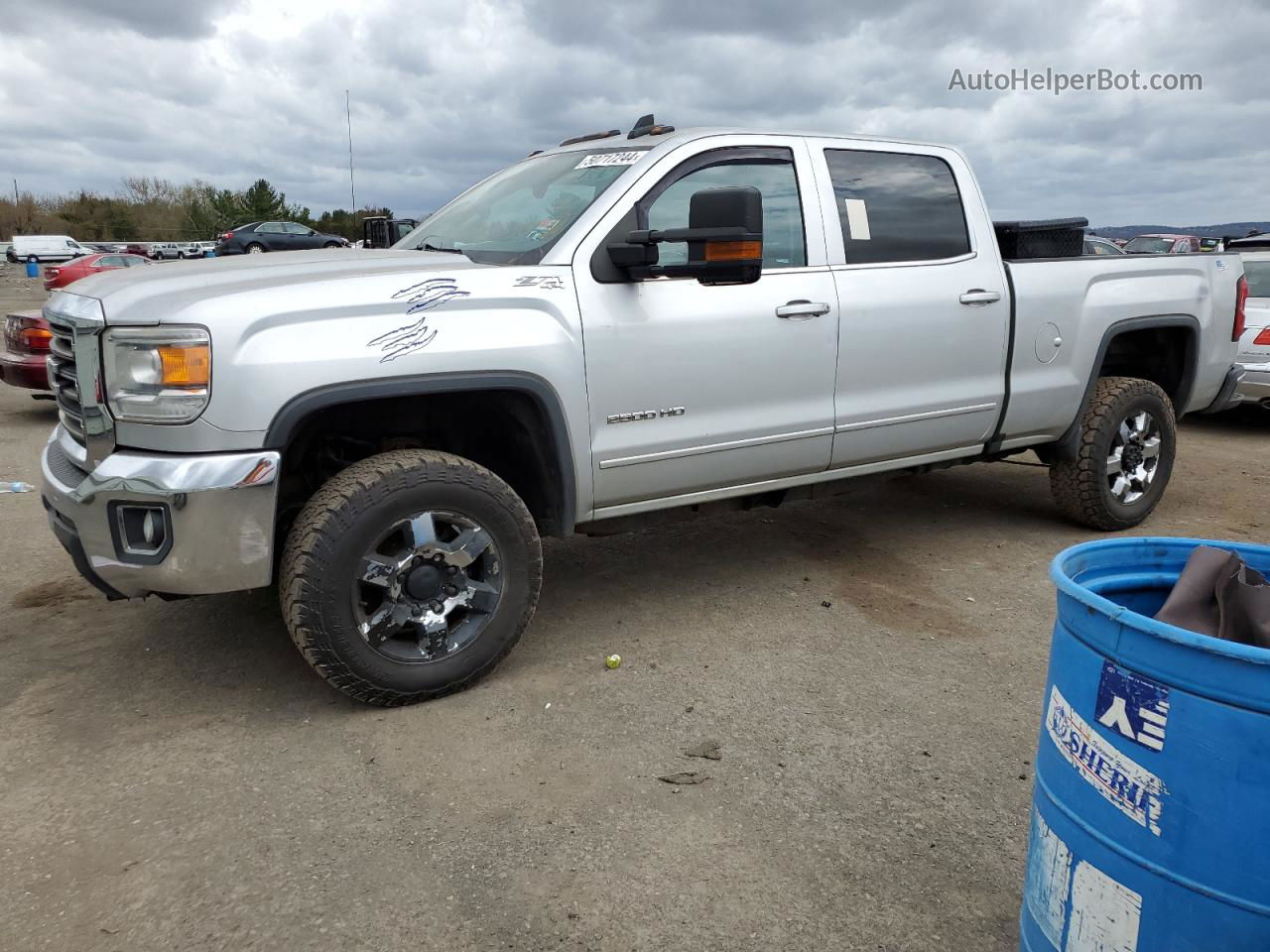 2016 Gmc Sierra K2500 Sle Silver vin: 1GT12SEG3GF106952