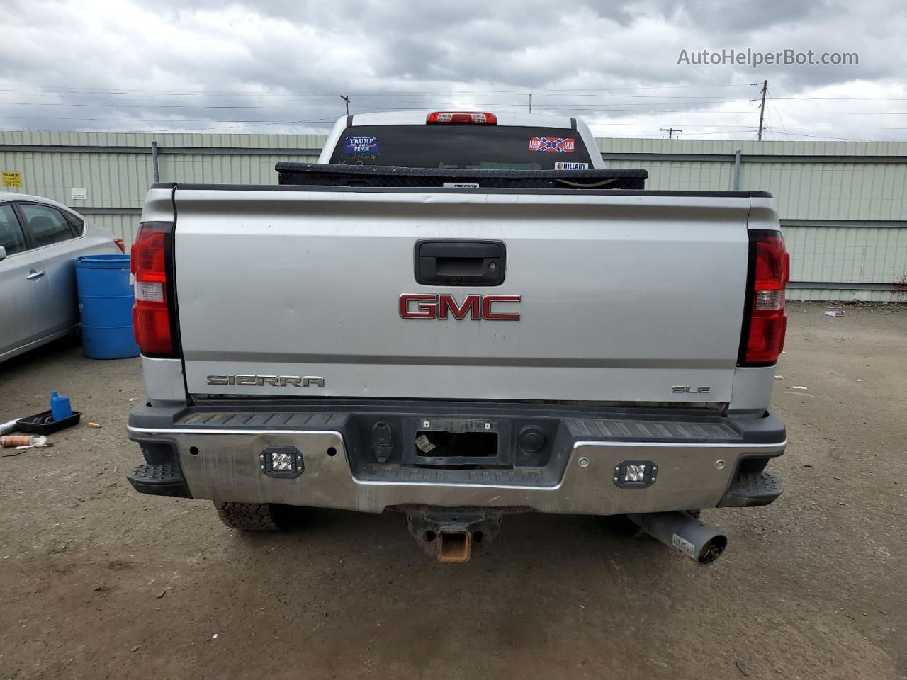 2016 Gmc Sierra K2500 Sle Silver vin: 1GT12SEG3GF106952