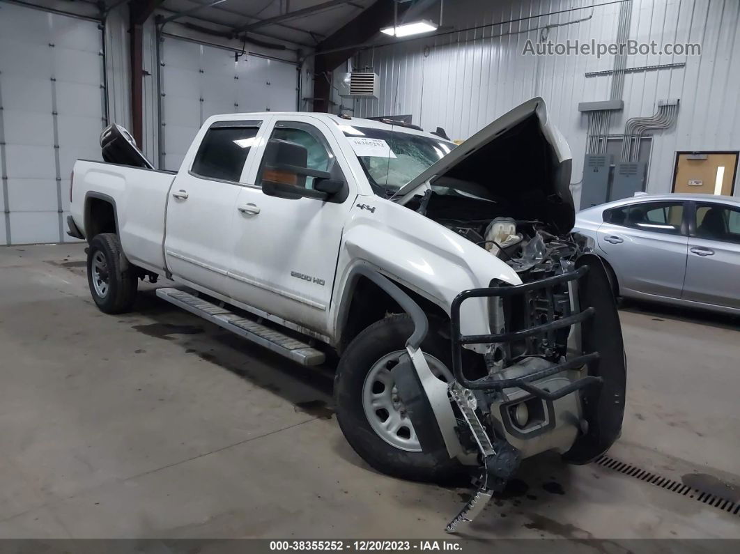 2016 Gmc Sierra 2500hd Sle Белый vin: 1GT12SEG4GF289956