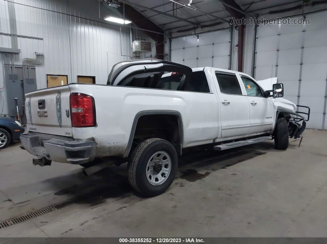 2016 Gmc Sierra 2500hd Sle White vin: 1GT12SEG4GF289956