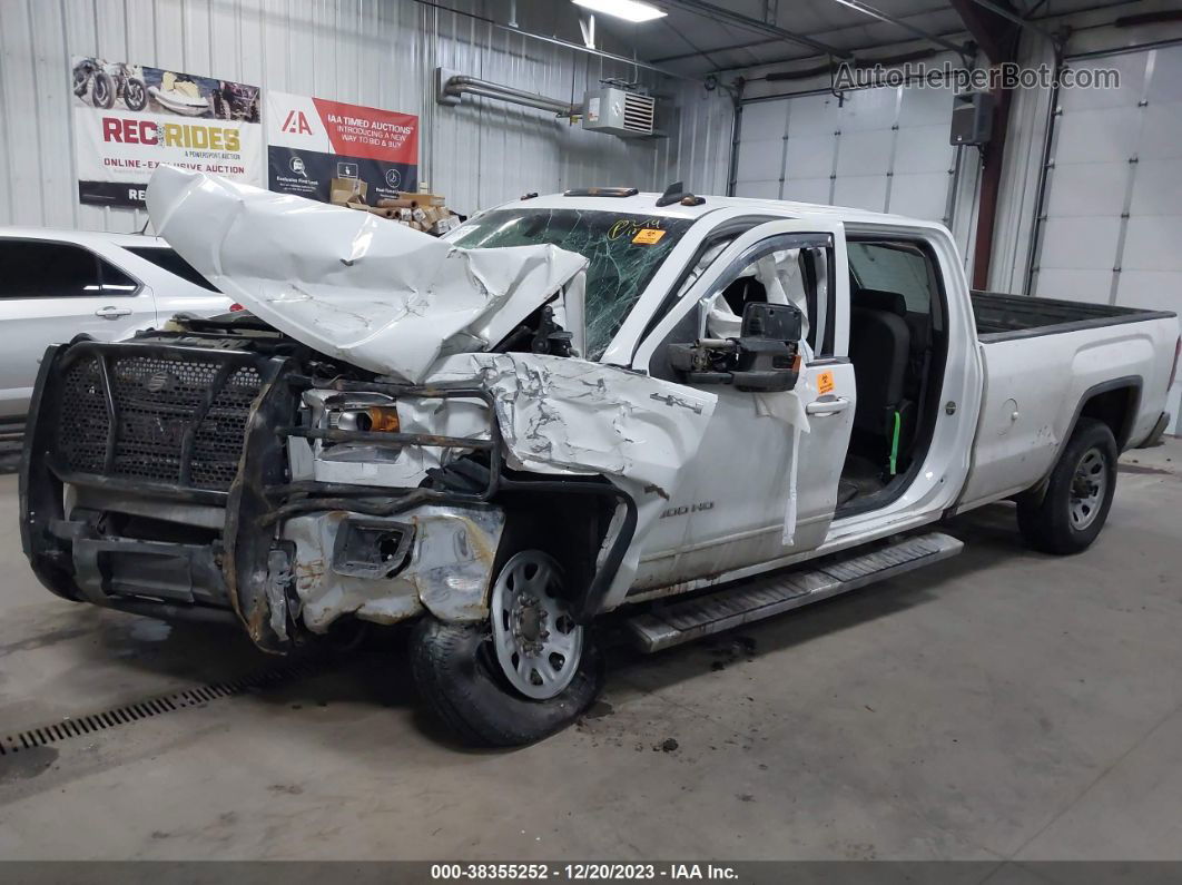 2016 Gmc Sierra 2500hd Sle White vin: 1GT12SEG4GF289956