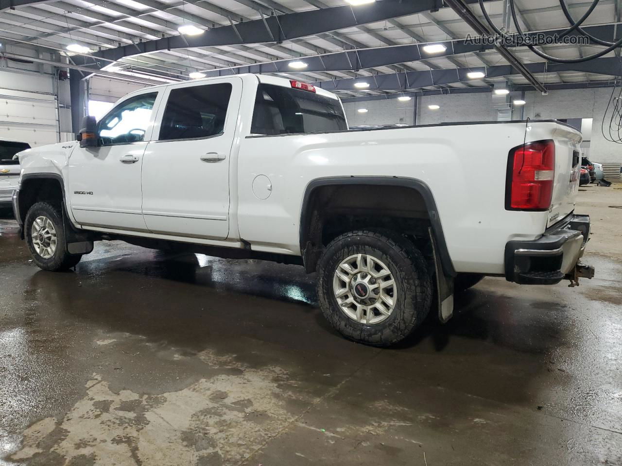 2016 Gmc Sierra K2500 Sle White vin: 1GT12SEG6GF286086