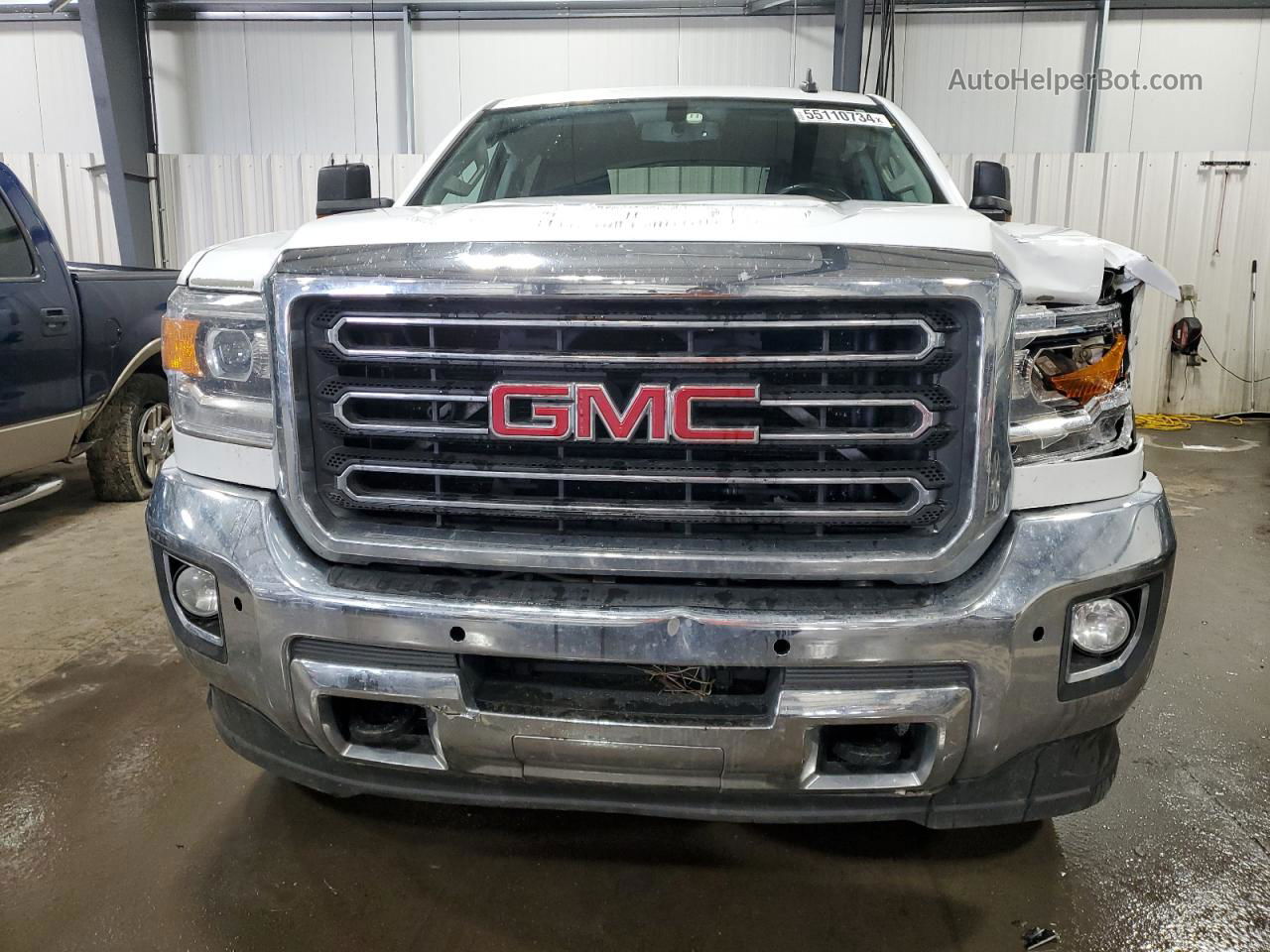 2016 Gmc Sierra K2500 Sle White vin: 1GT12SEG6GF286086