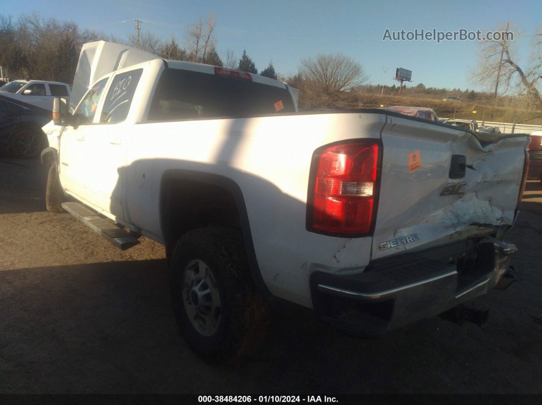 2016 Gmc Sierra 2500hd Sle White vin: 1GT12SEGXGF236923