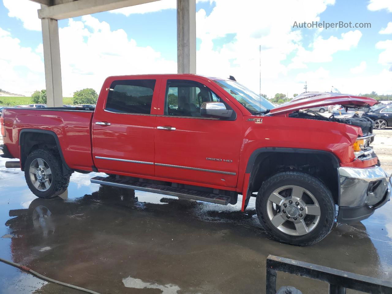 2016 Gmc Sierra K2500 Slt Red vin: 1GT12TE82GF144865