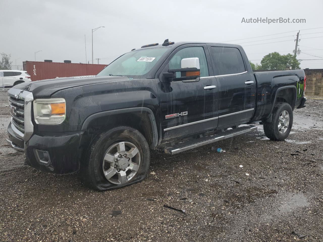 2016 Gmc Sierra K2500 Slt Black vin: 1GT12TE83GF171203