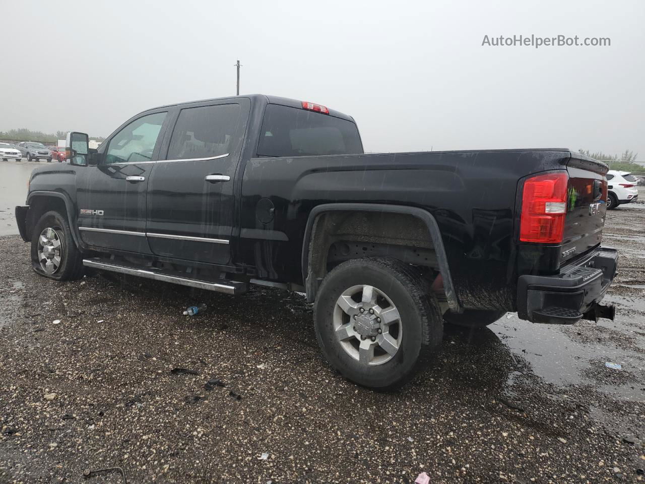 2016 Gmc Sierra K2500 Slt Черный vin: 1GT12TE83GF171203