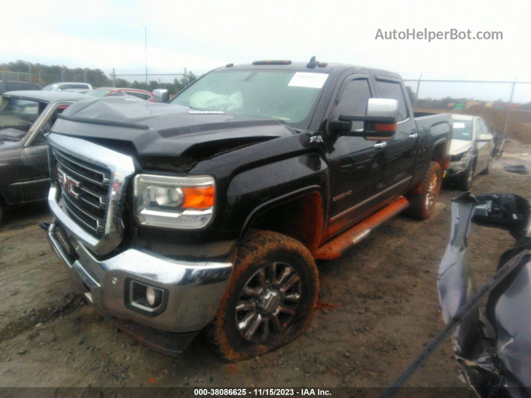 2016 Gmc Sierra 2500hd Slt Черный vin: 1GT12TE84GF149002