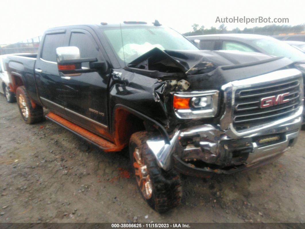 2016 Gmc Sierra 2500hd Slt Черный vin: 1GT12TE84GF149002