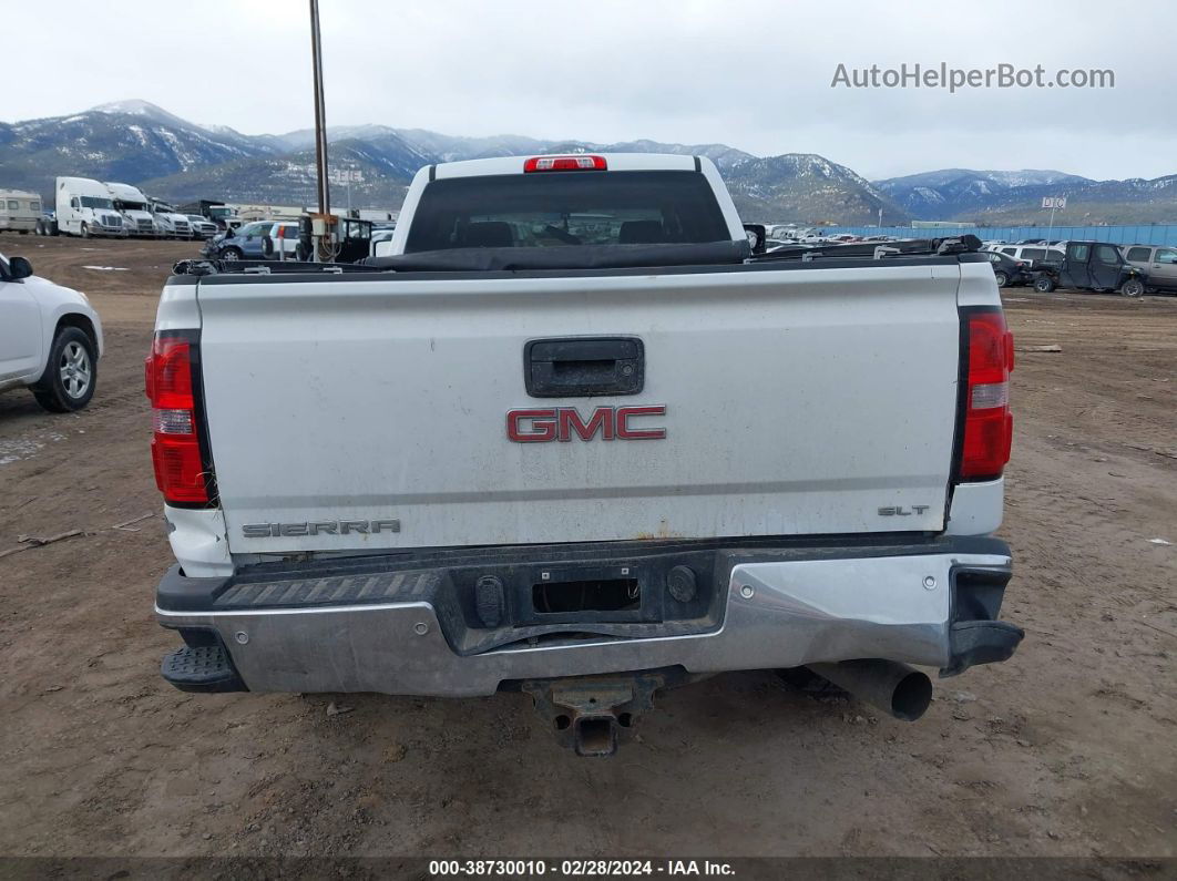 2016 Gmc Sierra 2500hd Slt Белый vin: 1GT12TE85GF150871