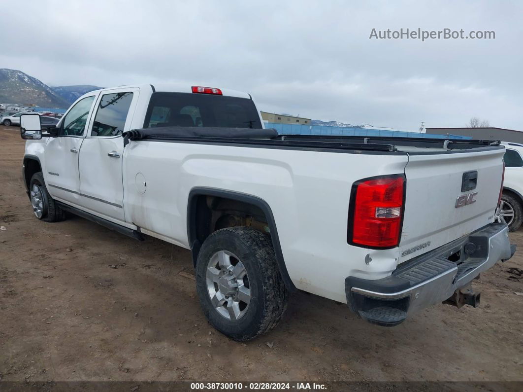 2016 Gmc Sierra 2500hd Slt Белый vin: 1GT12TE85GF150871