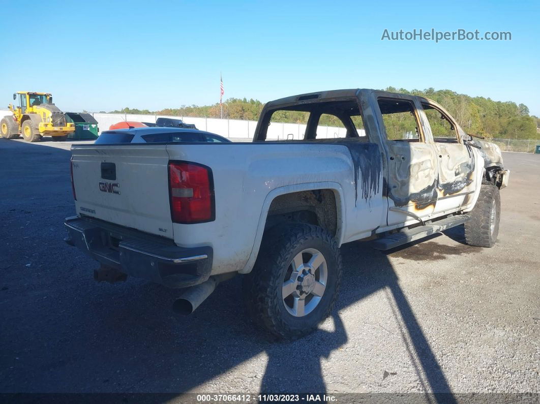 2016 Gmc Sierra 2500hd Slt White vin: 1GT12TE86GF102490