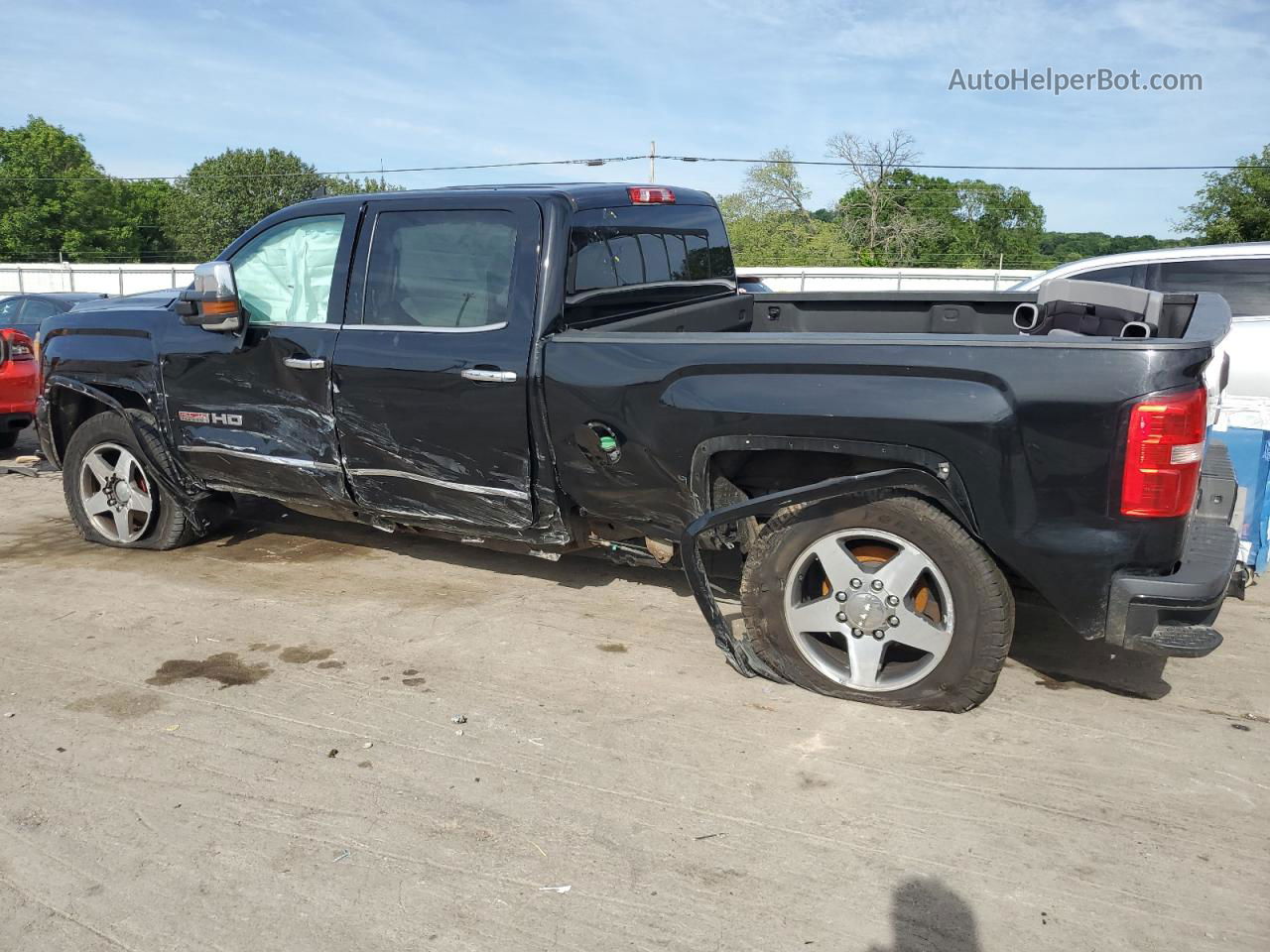 2016 Gmc Sierra K2500 Slt Black vin: 1GT12TE86GF295191