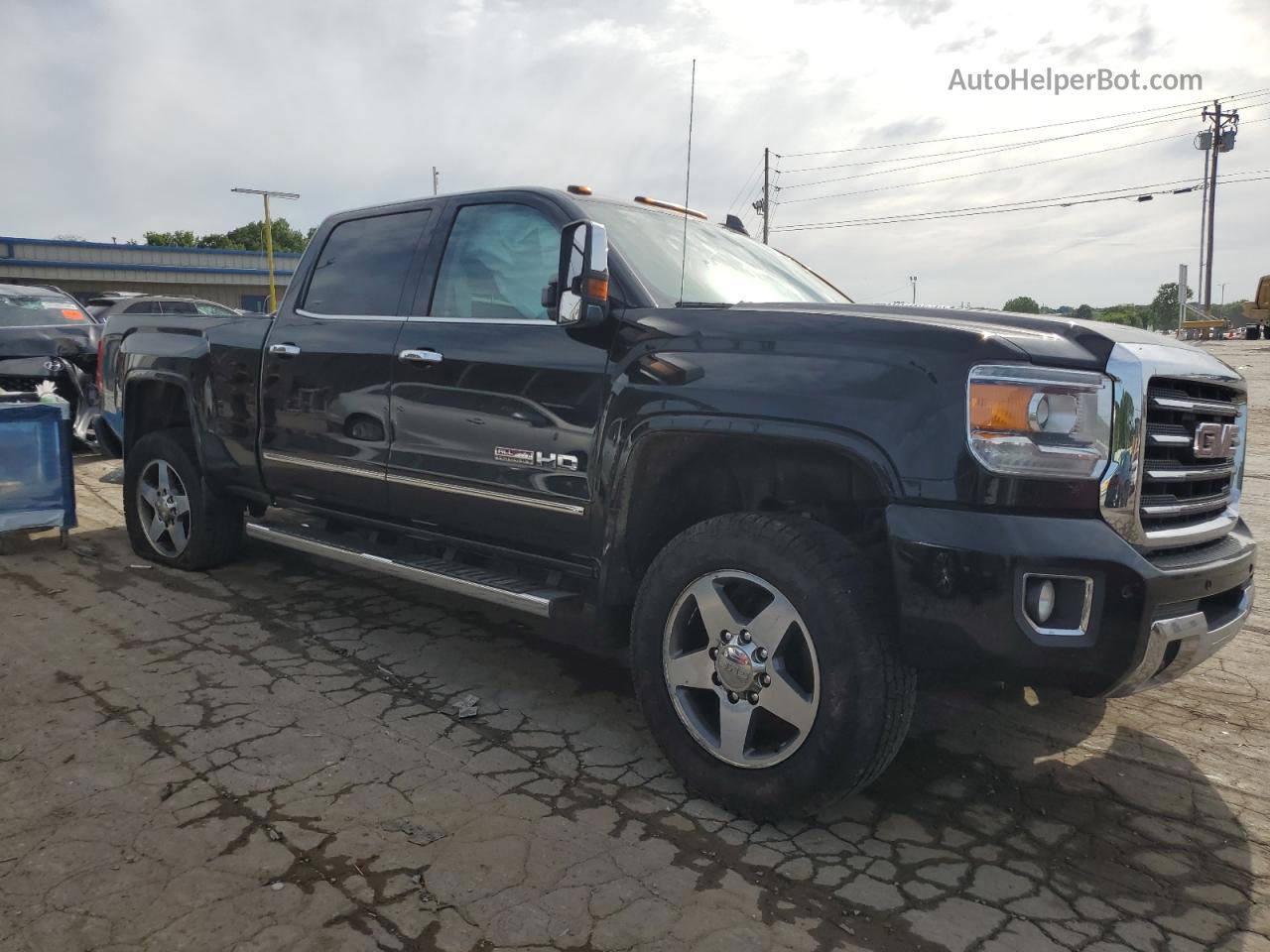 2016 Gmc Sierra K2500 Slt Black vin: 1GT12TE86GF295191