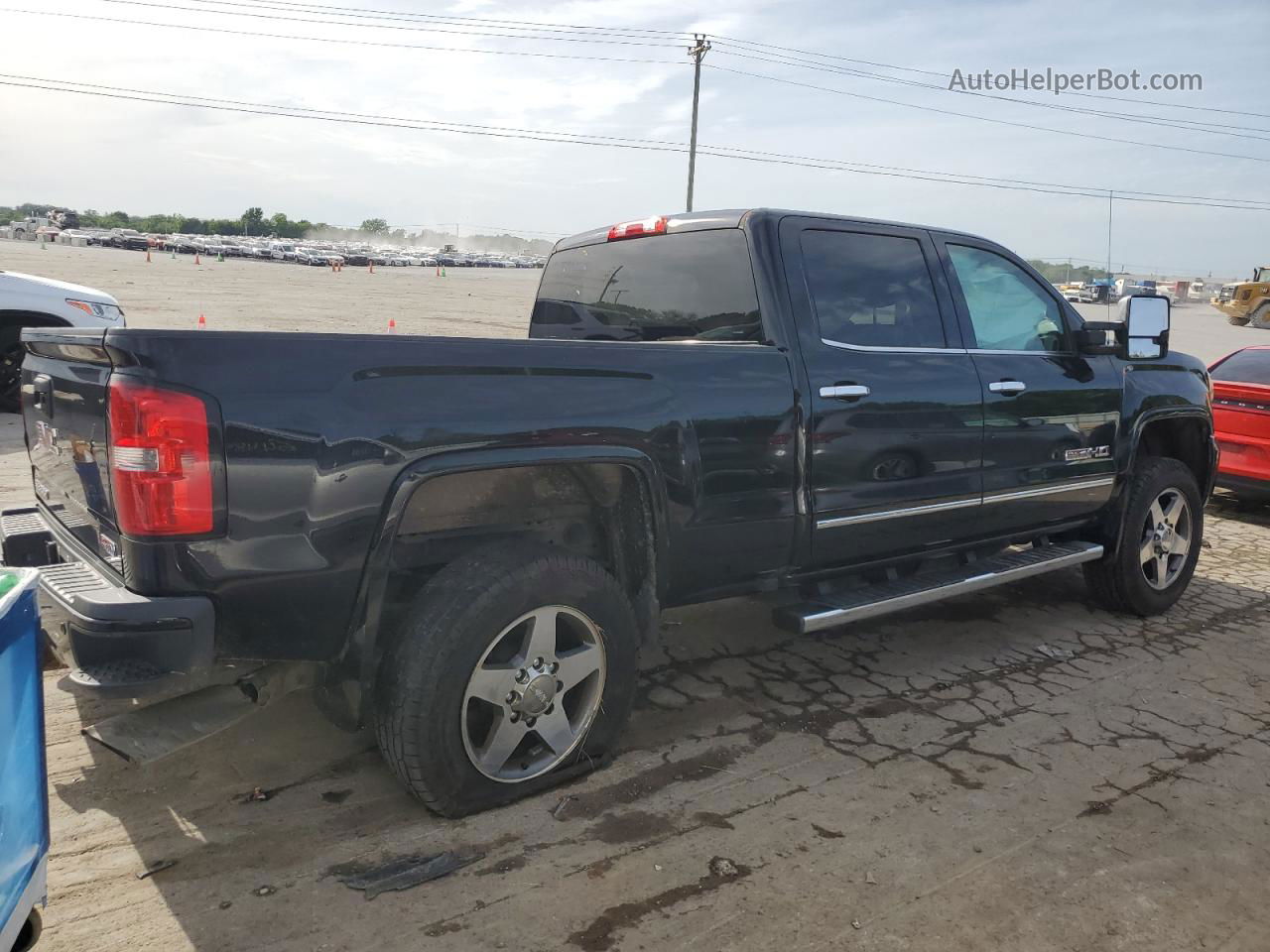 2016 Gmc Sierra K2500 Slt Black vin: 1GT12TE86GF295191