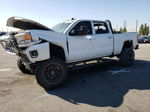 2016 Gmc Sierra K2500 Slt White vin: 1GT12TE88GF150119