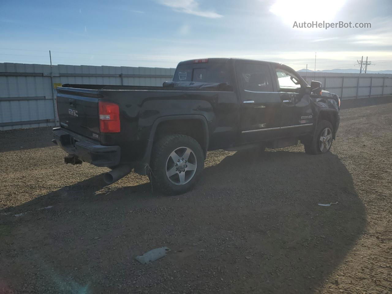 2016 Gmc Sierra K2500 Slt Black vin: 1GT12TE88GF293345