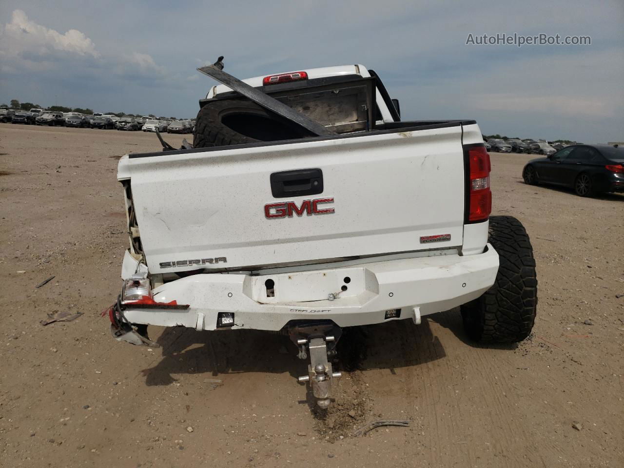 2016 Gmc Sierra K2500 Slt White vin: 1GT12TE89GF115797