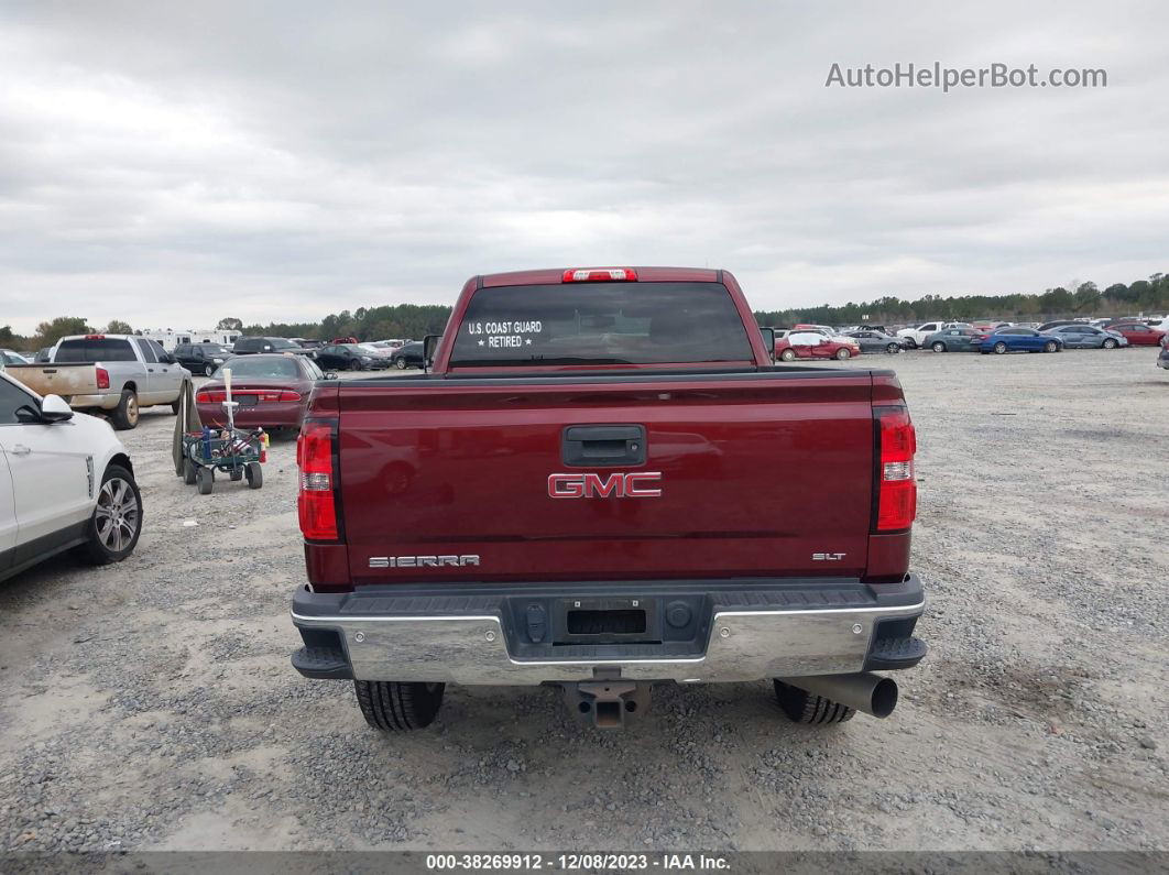 2016 Gmc Sierra 2500hd Slt Red vin: 1GT12TE8XGF293279