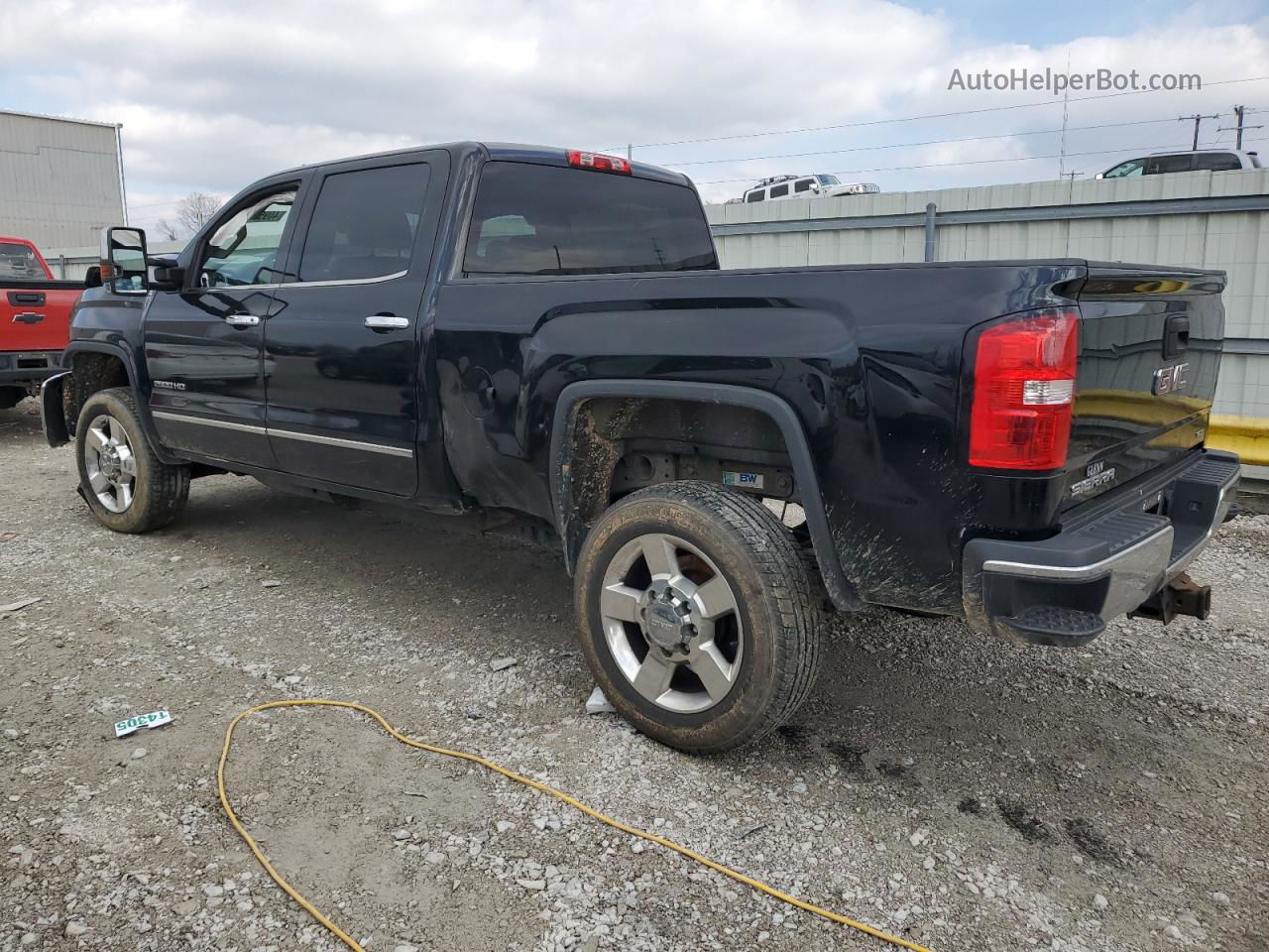 2016 Gmc Sierra K2500 Slt Black vin: 1GT12TEG3GF258297