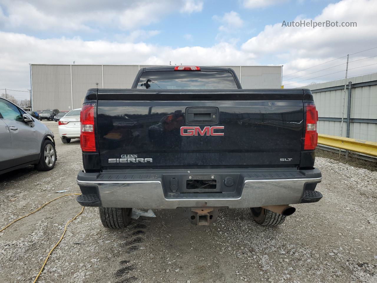 2016 Gmc Sierra K2500 Slt Black vin: 1GT12TEG3GF258297