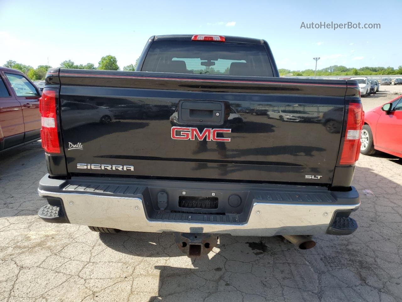 2016 Gmc Sierra K2500 Slt Black vin: 1GT12TEG9GF163727