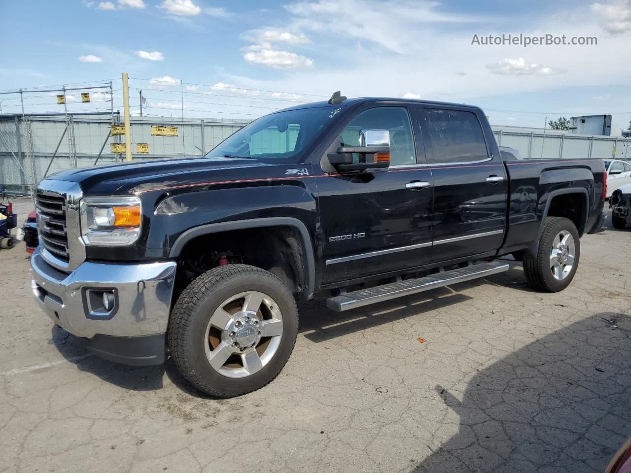 2016 Gmc Sierra K2500 Slt Black vin: 1GT12TEG9GF163727