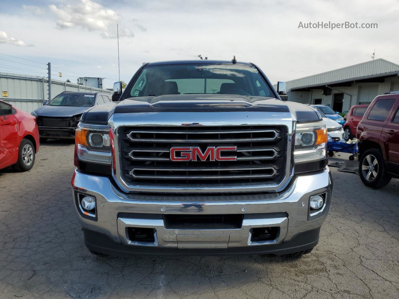 2016 Gmc Sierra K2500 Slt Black vin: 1GT12TEG9GF163727