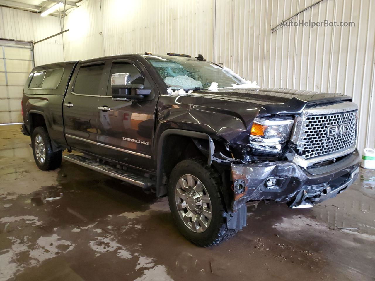 2016 Gmc Sierra K2500 Denali Gray vin: 1GT12UE80GF150279