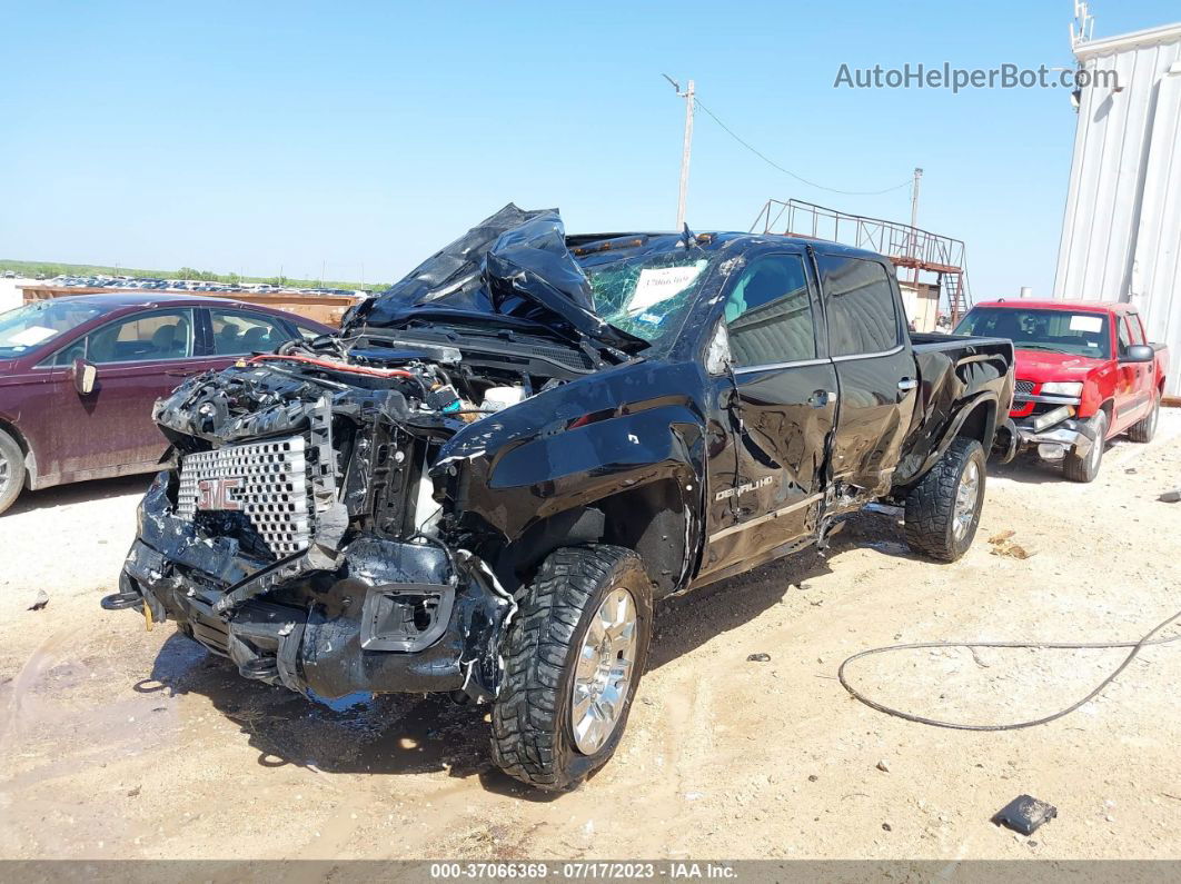 2016 Gmc Sierra 2500hd Denali Черный vin: 1GT12UE80GF245280