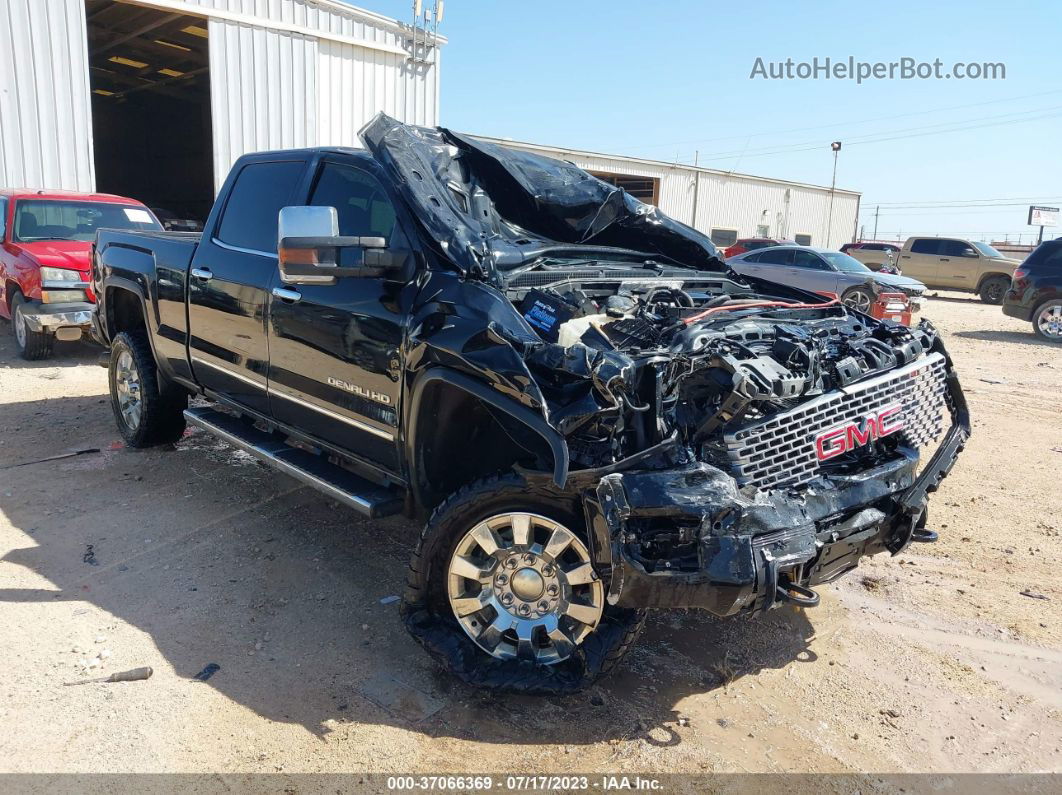 2016 Gmc Sierra 2500hd Denali Black vin: 1GT12UE80GF245280