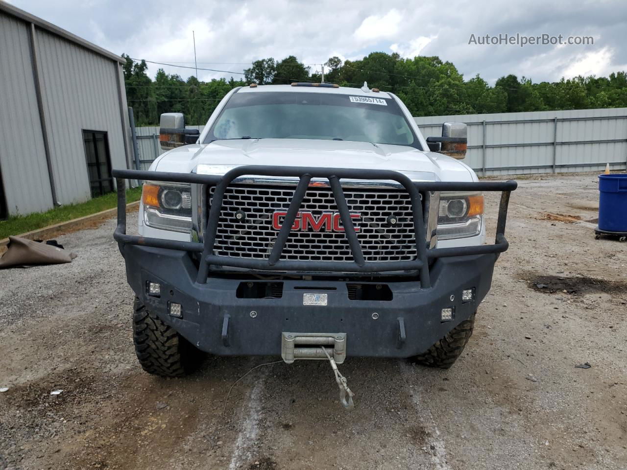 2016 Gmc Sierra K2500 Denali Белый vin: 1GT12UE81GF117694